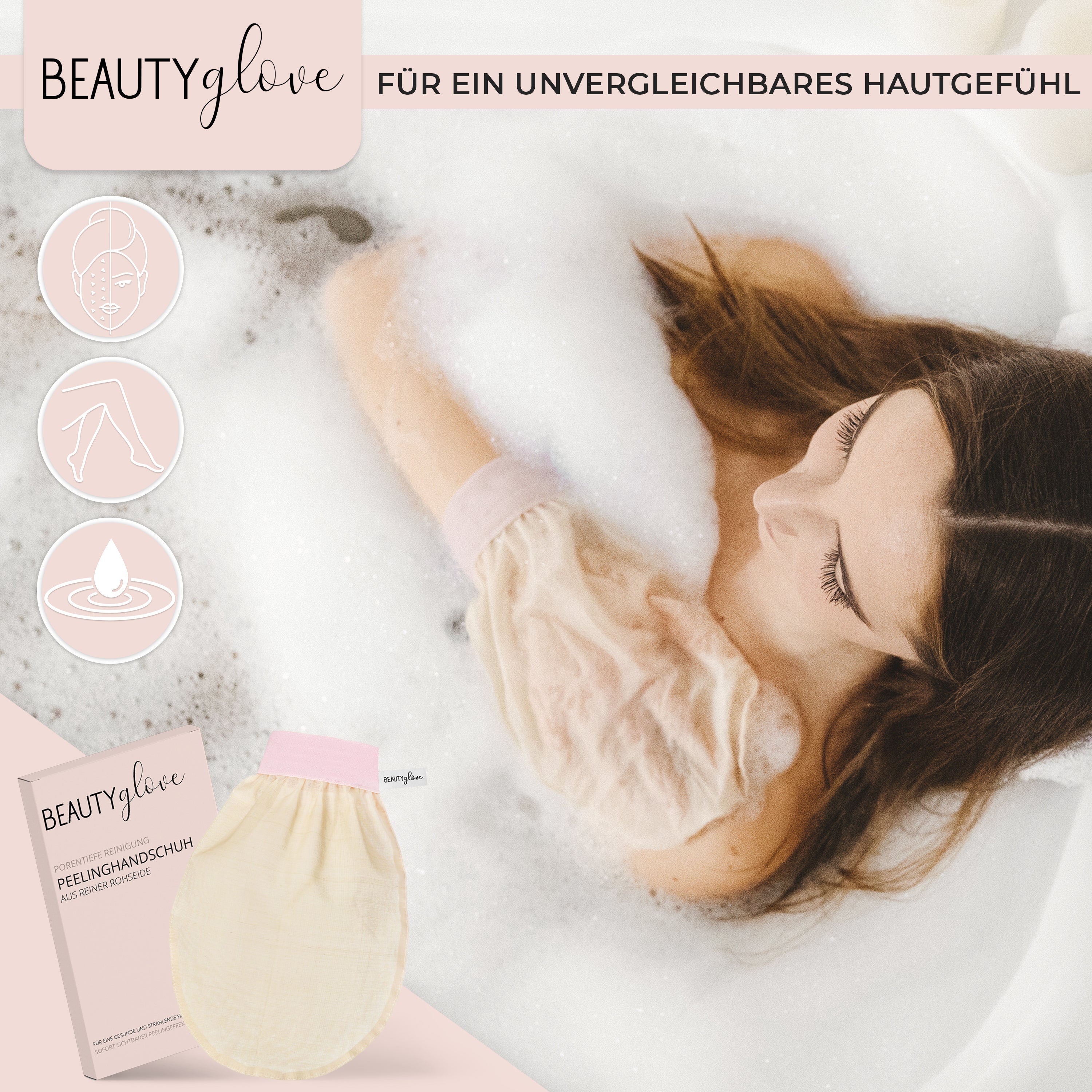 BEAUTYglove in Anwendung
